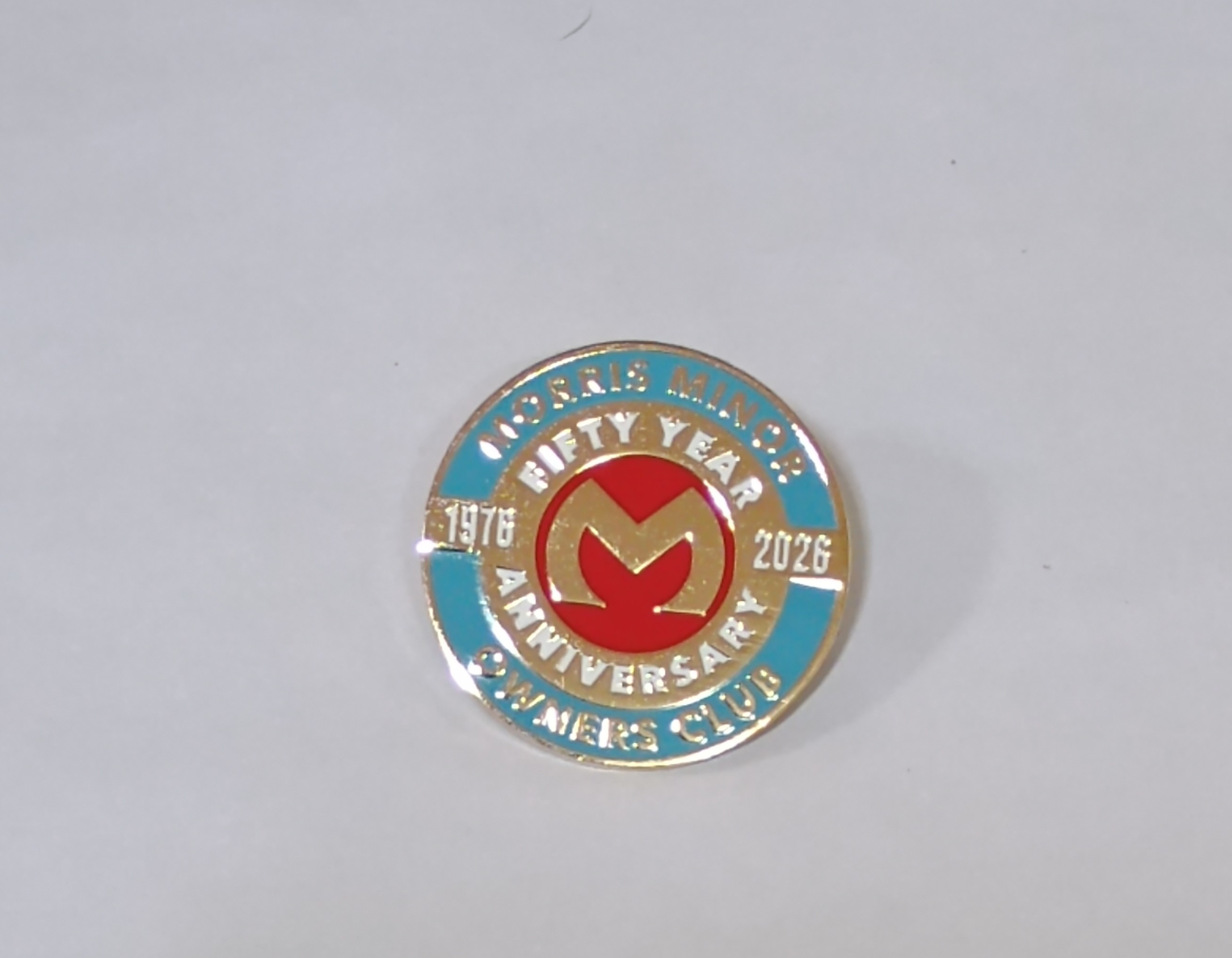 50 Year Anniversary Enamel Badge