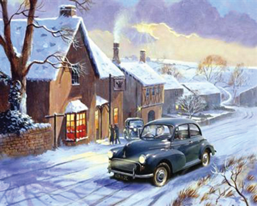 Christmas Cards - The Moggies Christmas Trip