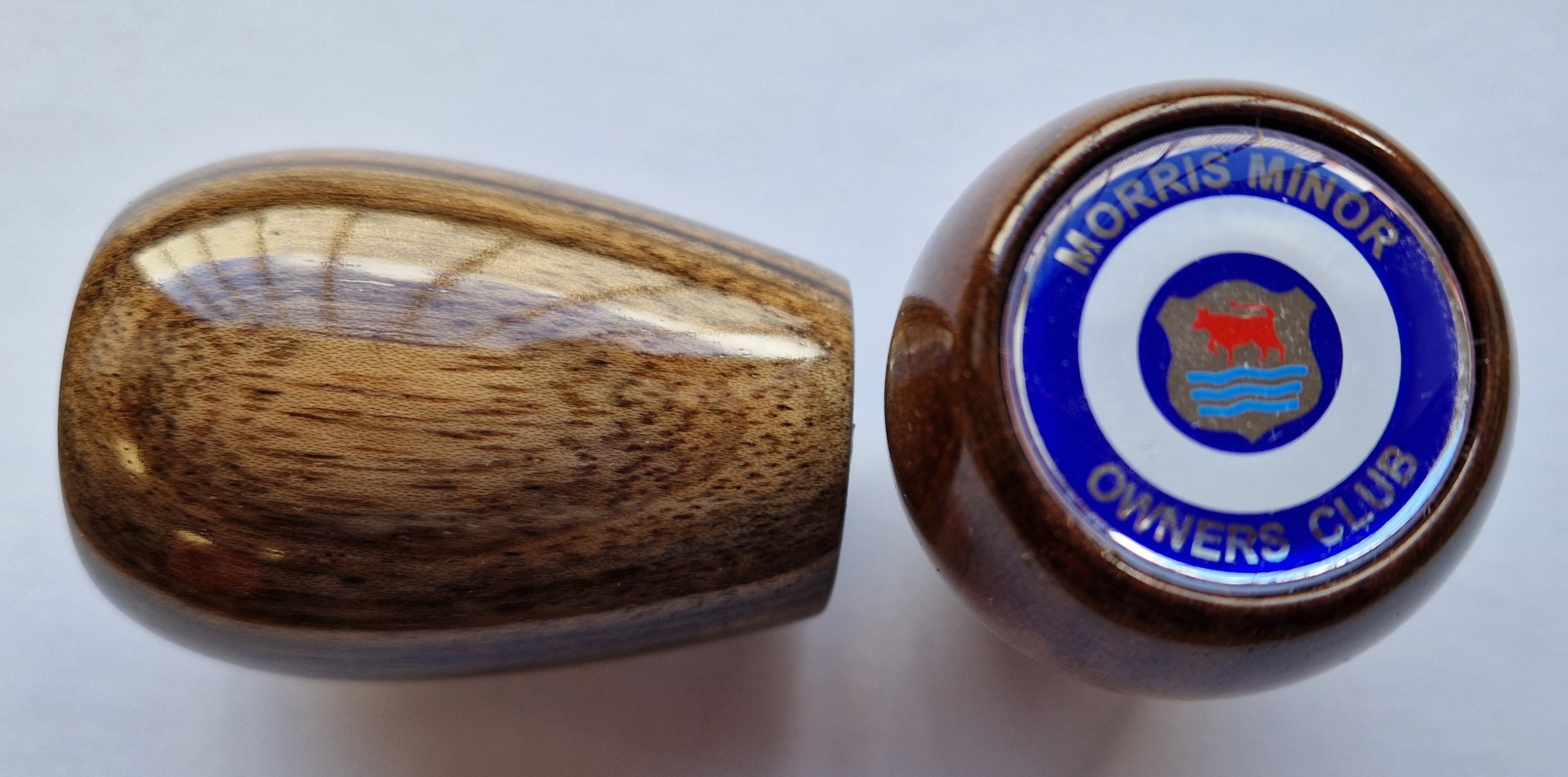 Gear Lever Knob - Polished Wood