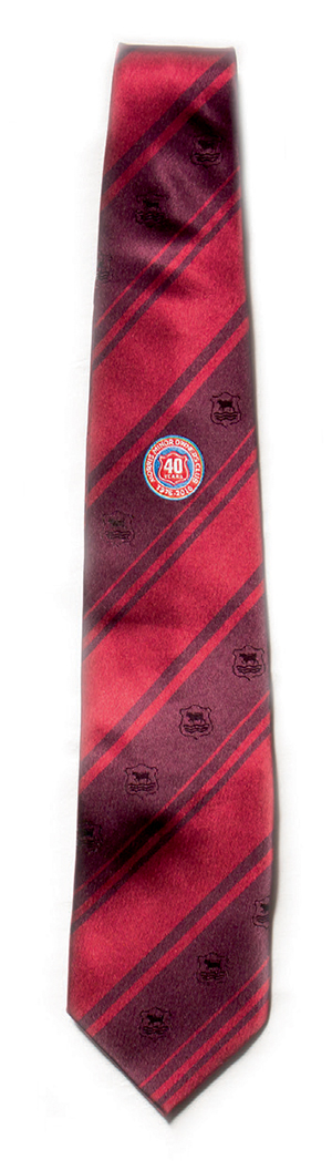 MMOC 40th Anniversary Club Tie