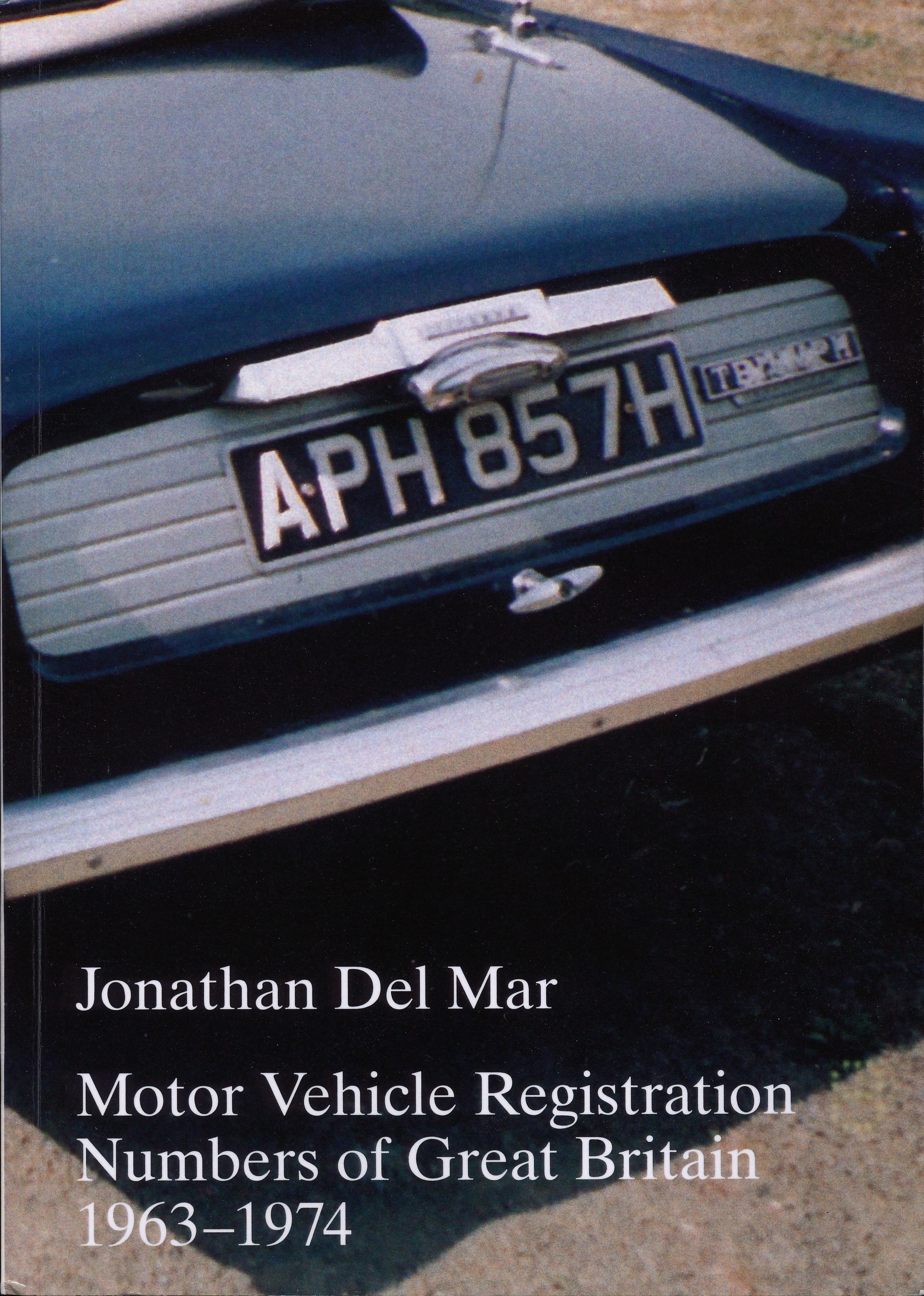 Motor Vehicle Registration Numbers of GB 1963-1974