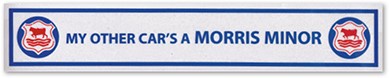 Sticker-My Other Car's a Morris Minor