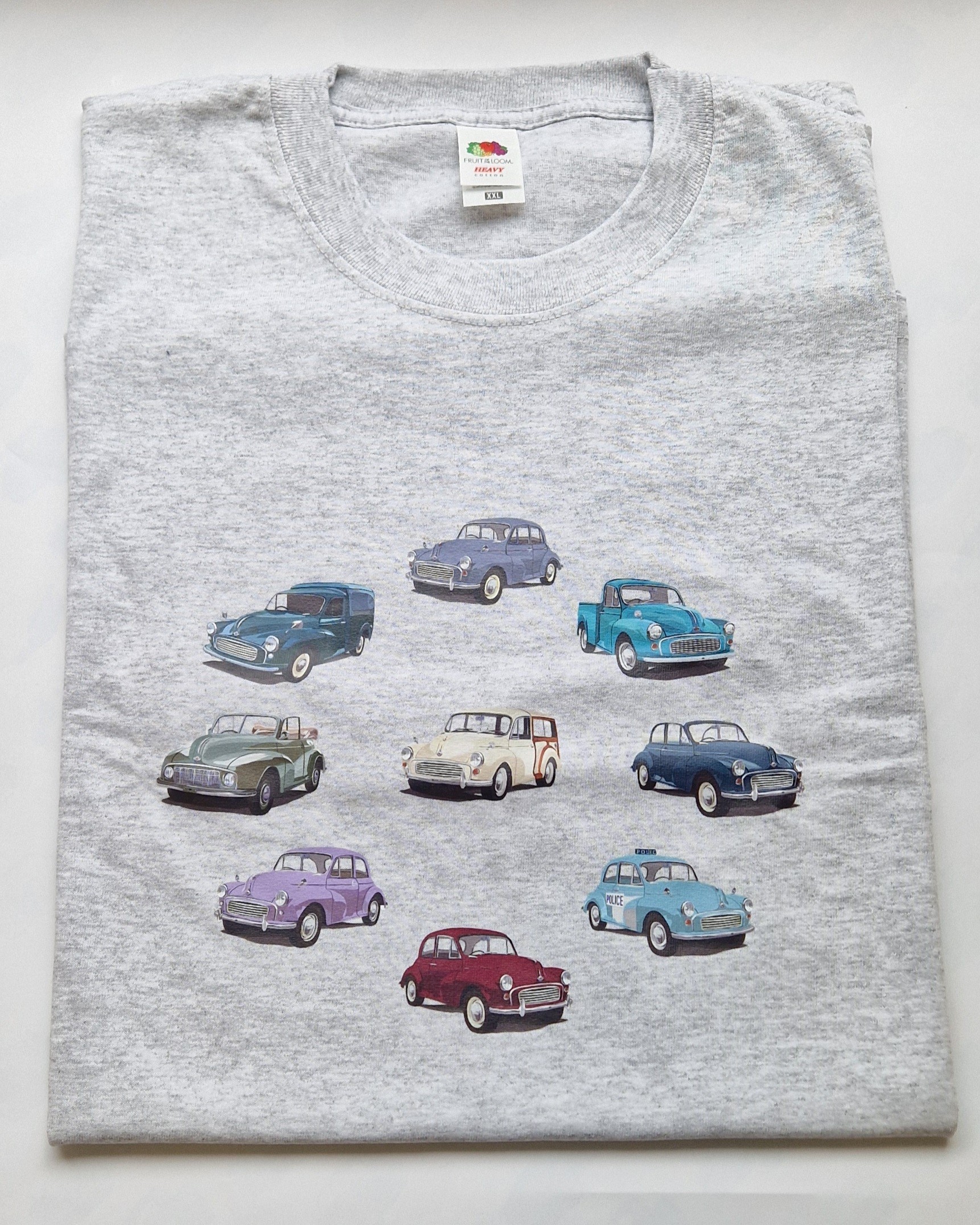 Unisex Car Print T Shirt