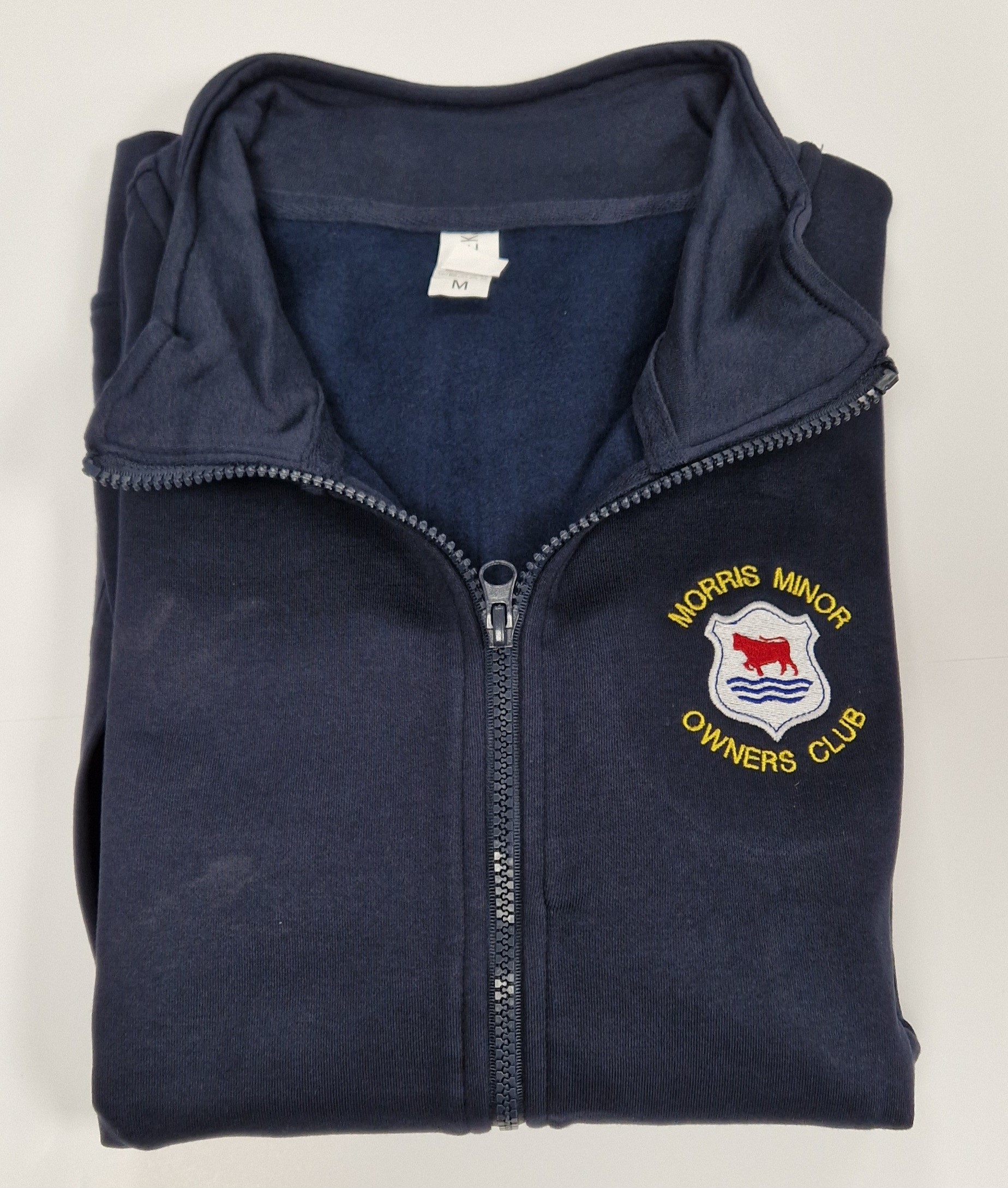 Zipped Navy Sweat Jacket